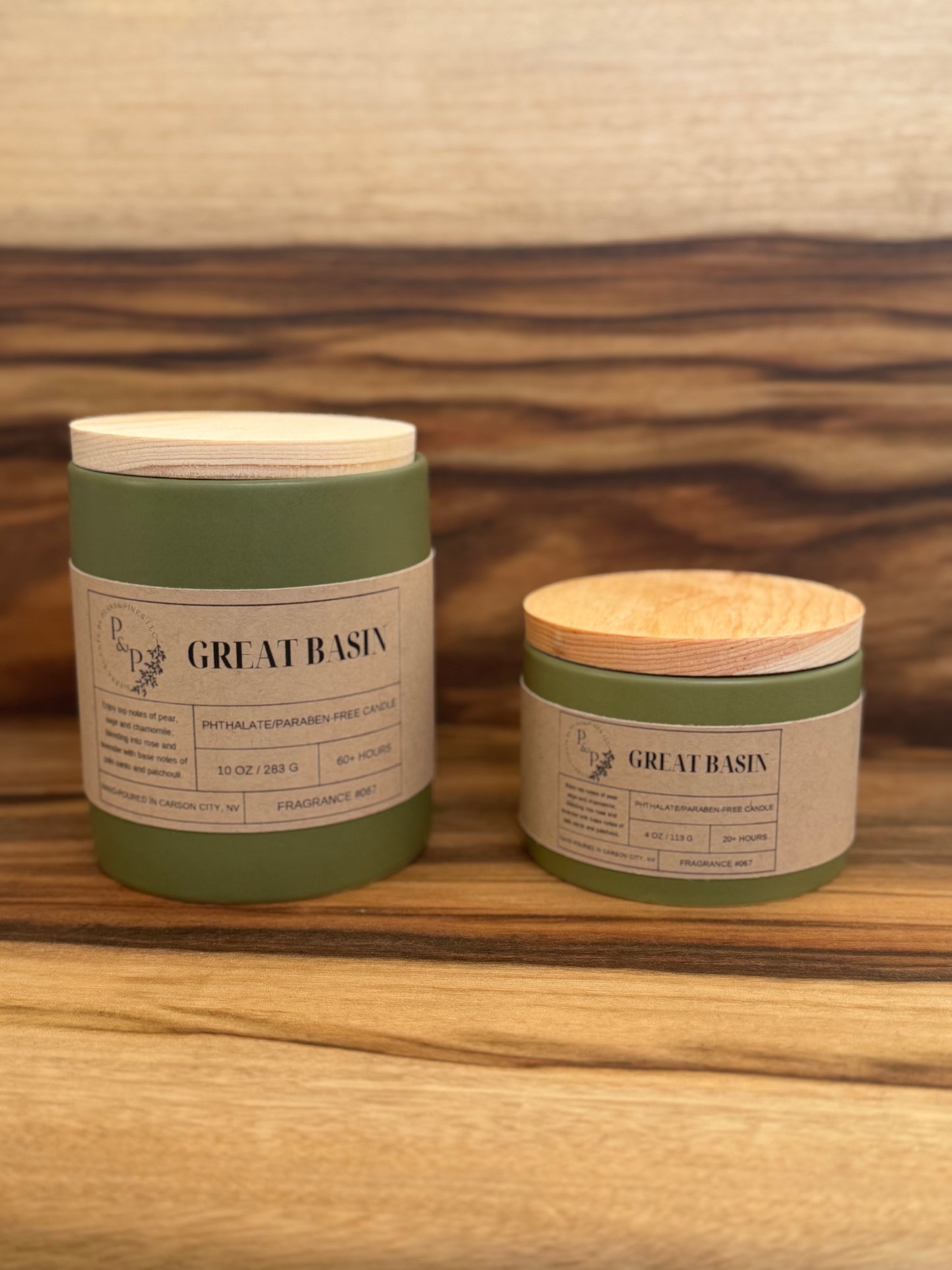 Great Basin 4 oz Ceramic Candle