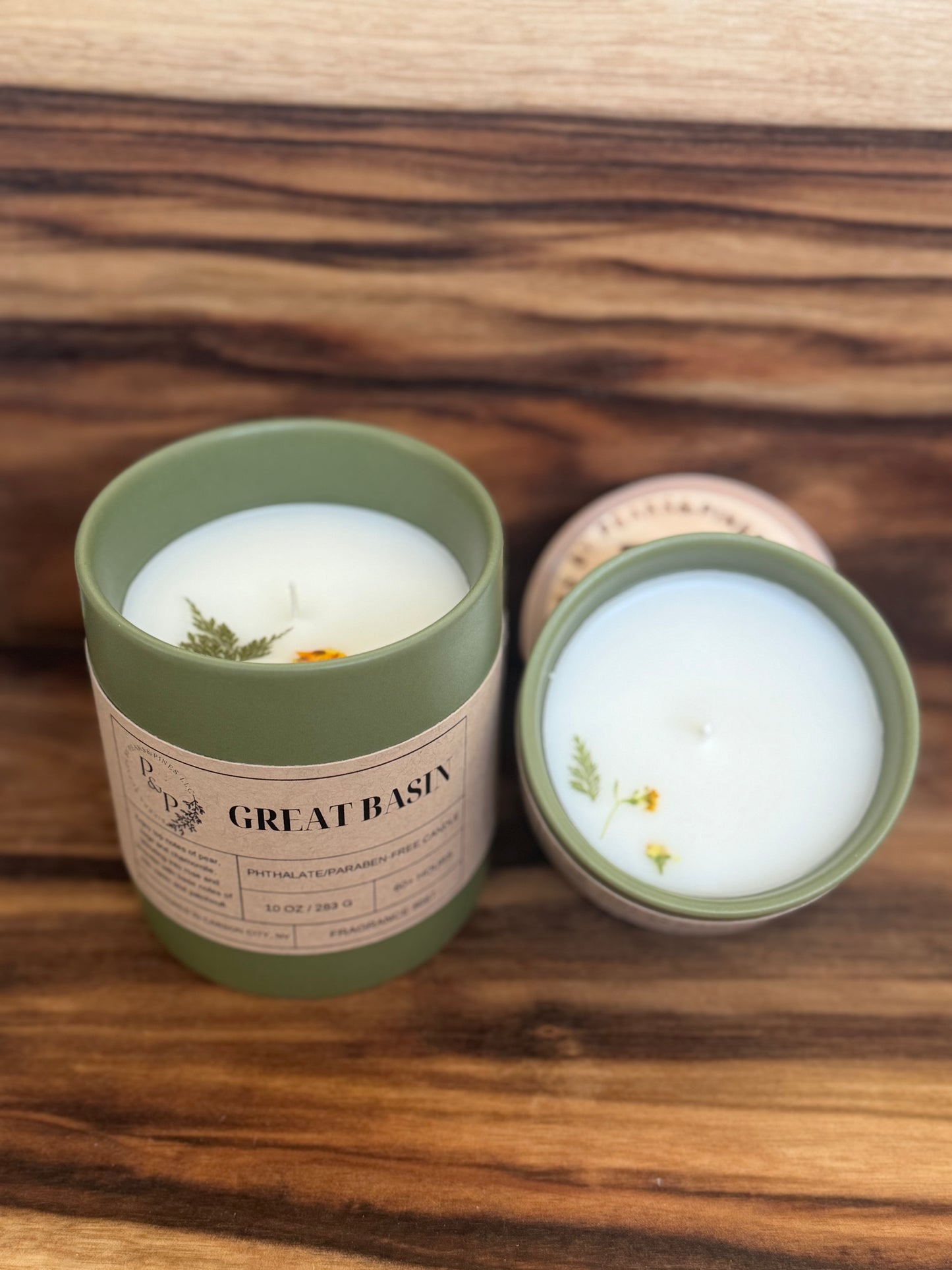 Great Basin 4 oz Ceramic Candle