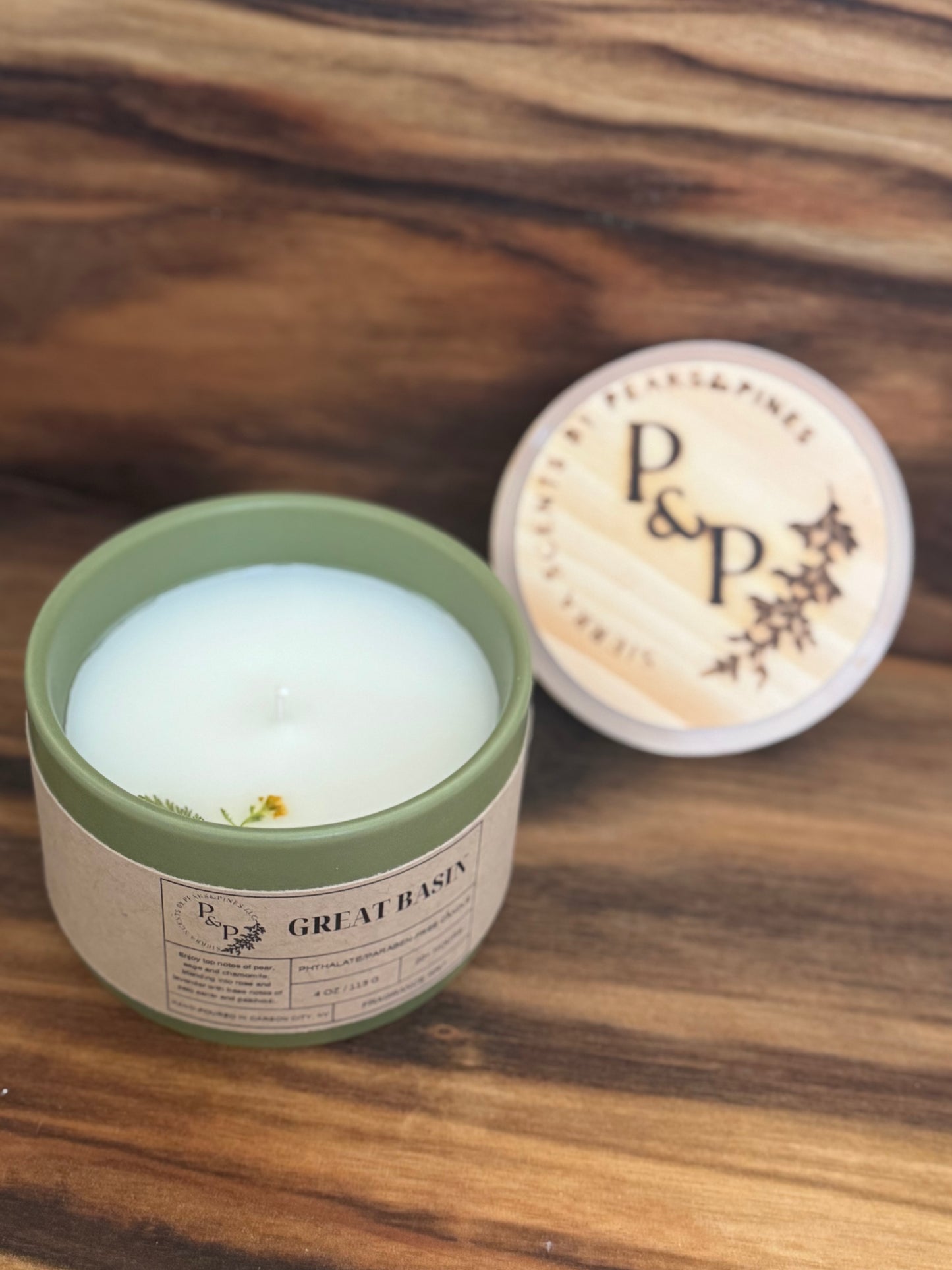 Great Basin 4 oz Ceramic Candle