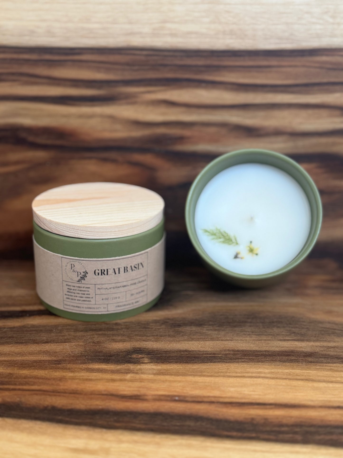 Great Basin 4 oz Ceramic Candle