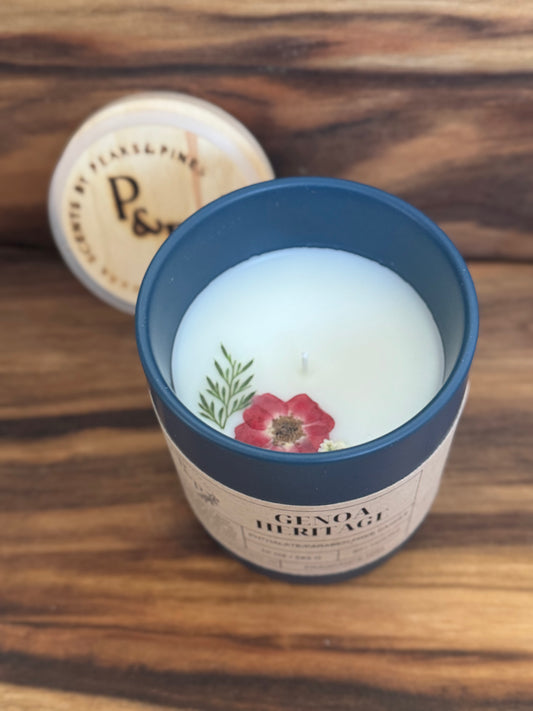 Genoa Heritage 10 oz Ceramic Candle