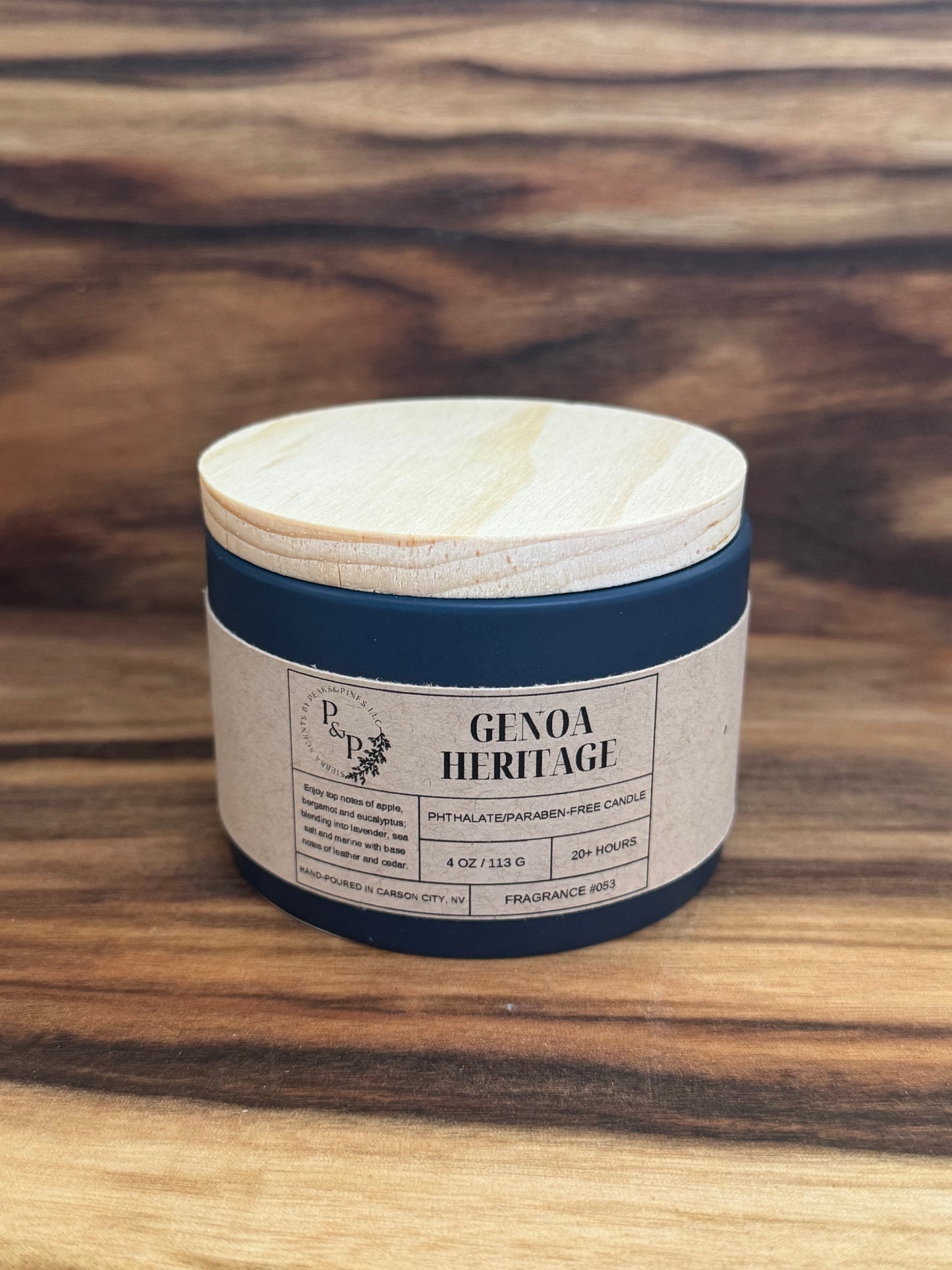 Genoa Heritage 4 oz Ceramic Candle