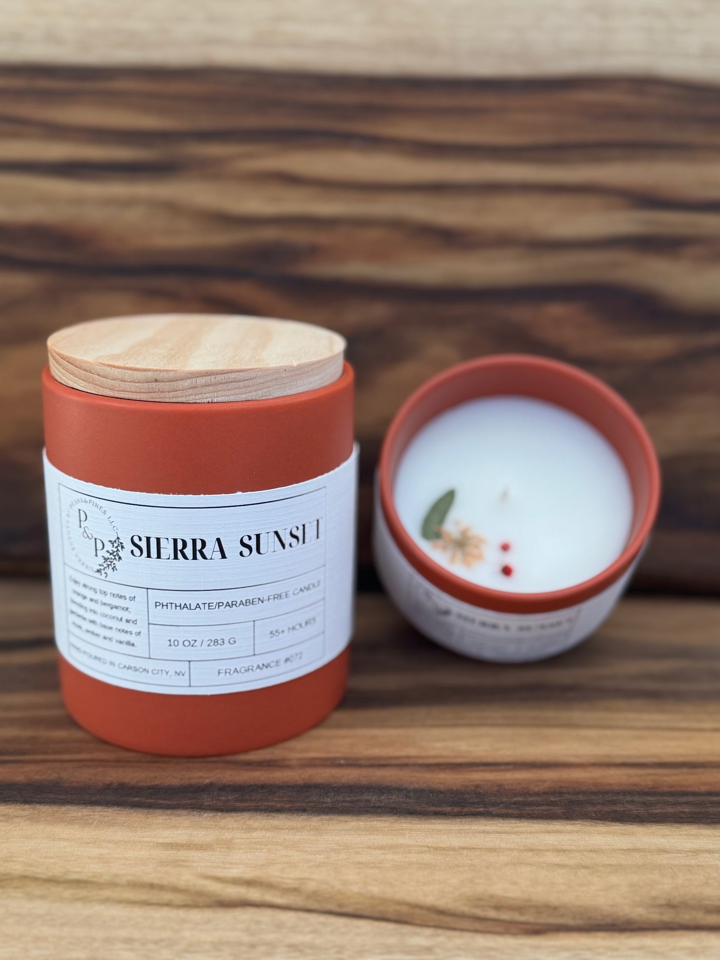Sierra Sunset 10 oz Ceramic Candle